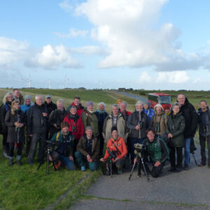 Begeisterte Vogelfans bei der Bustour. © Susanne Kühn